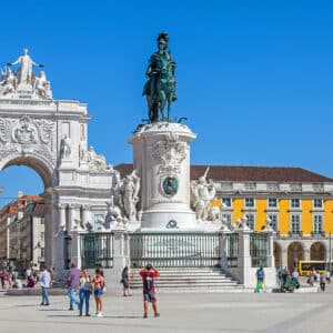 Lisszabon - Praça do Comércio