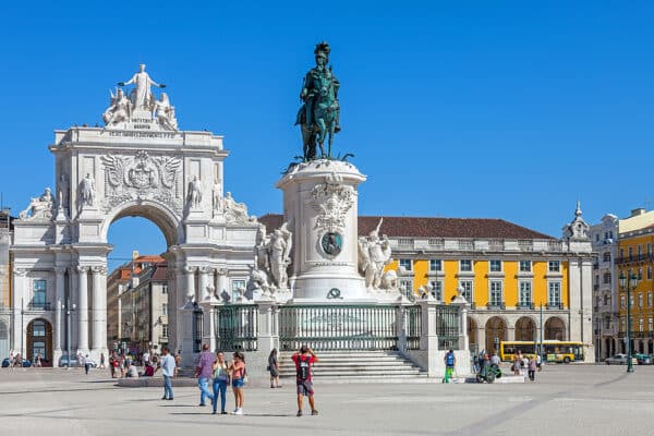 Lisszabon - Praça do Comércio